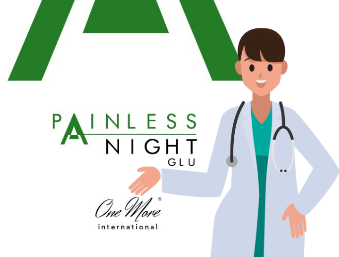 painless night glu ağrı kesici bandı